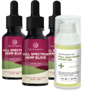 3 bottles of elixir and 1 sports gel