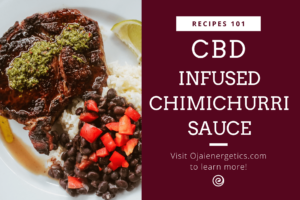 CBD Recipes-Infused Chimichurri Sauce