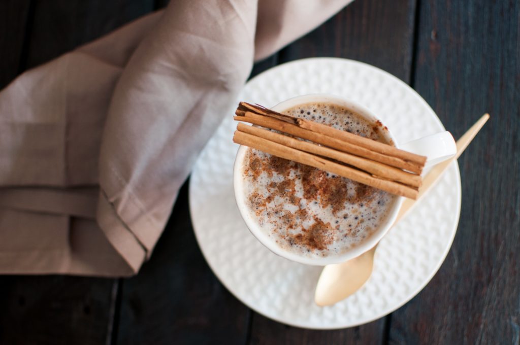 Our favorite CBD coffee recipe combines your favorite hot beverage with honey, cinnamon, and water-soluble CBD