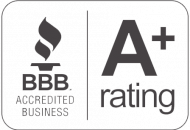 A+ Better Business Bureau Rating